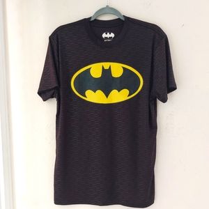 BATMAN MENS ORIGINAL GRAPHIC WITH SHADOW PRINT ON FABRIC